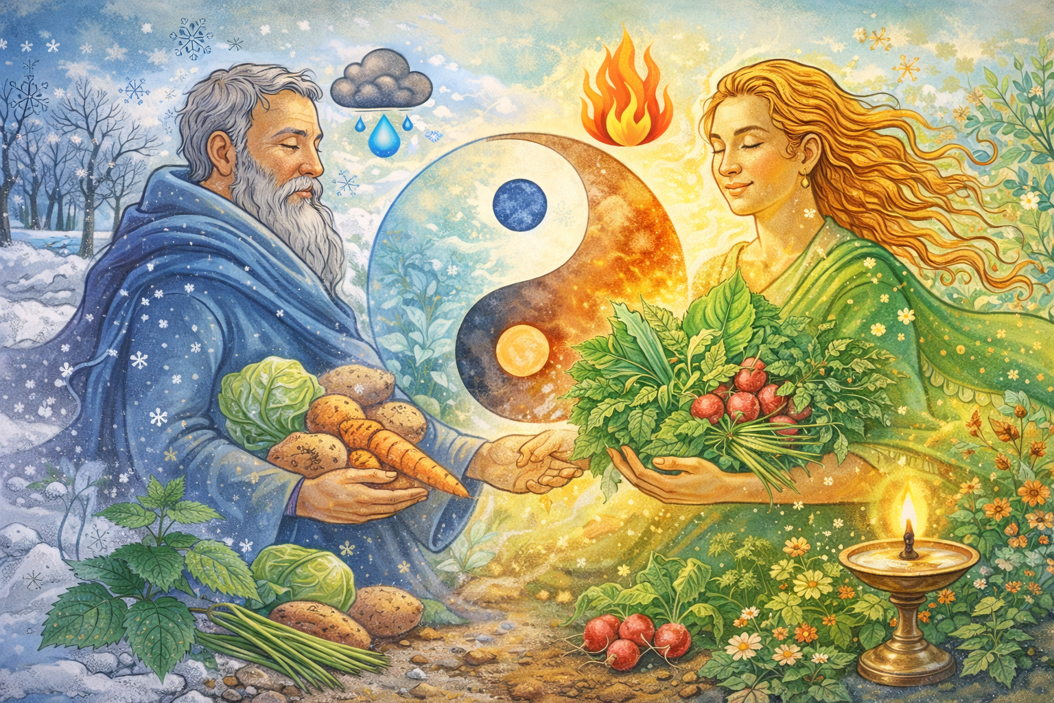 sezónní výživa duben ájurvéda